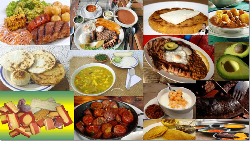 Rica comida colombiana