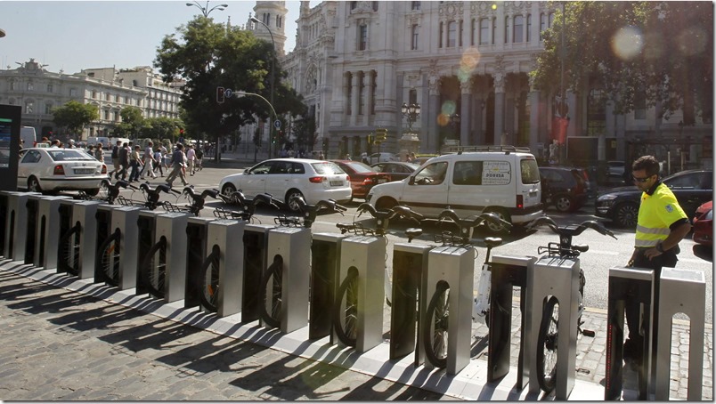 Como moverte por Madrid - bicicletas