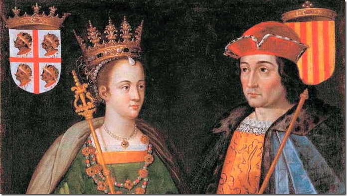 Monarquia Española - Fernando II de Aragon e Isabel de Castilla