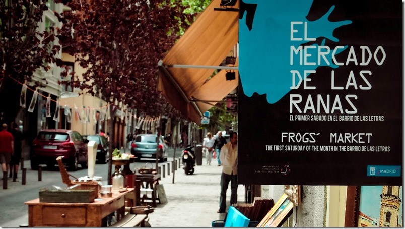 Mercado de las Ranas en el Barrio de las Letras - Madrid