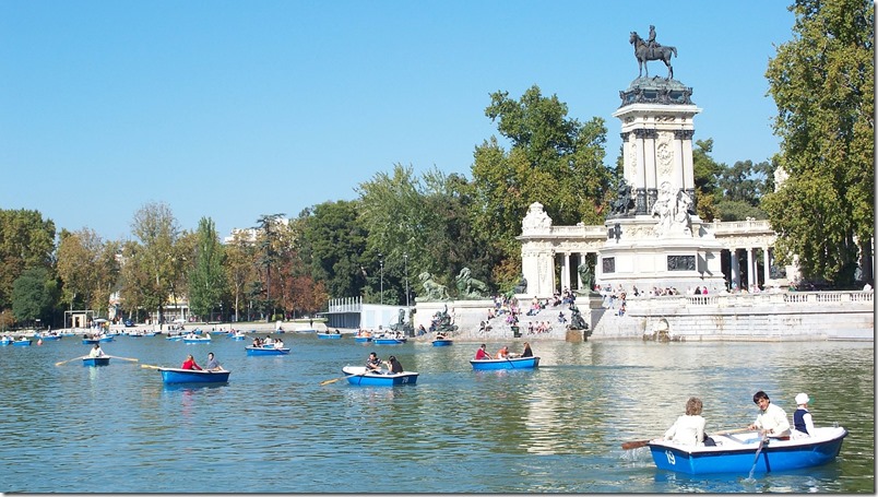 Verano en Madrid - Parque El Retiro