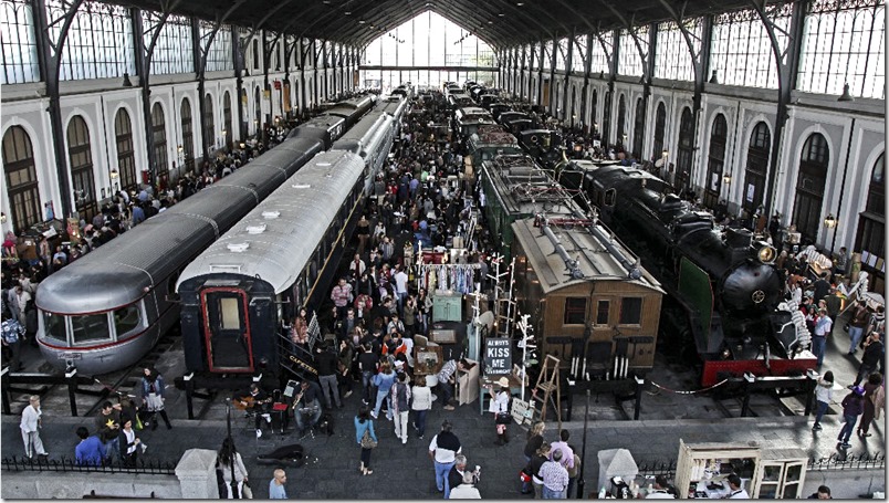 Museo del Ferrocarril de Madrid, historia sobre rieles