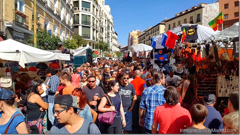 Todo lo que quieres saber sobre el mercadillo de El Rastro en Madrid