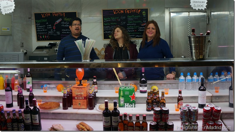 En el mercado de San Fernando en Madrid, es posible conseguir pepitos venezolanos En el mercado de San Fernando en Madrid, es posible conseguir pepitos venezolanos