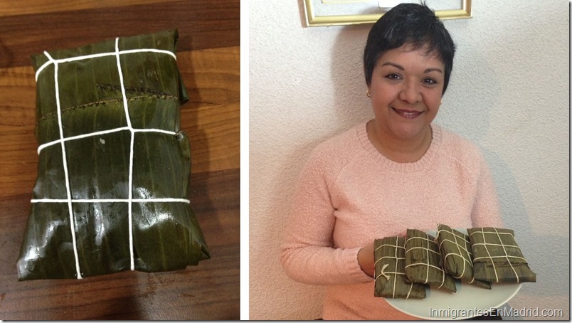 Patricia vende ricas hallacas y pasapalos venezolanos en Madrid