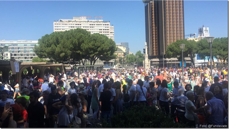 punto soberano en madrid - plaza colon