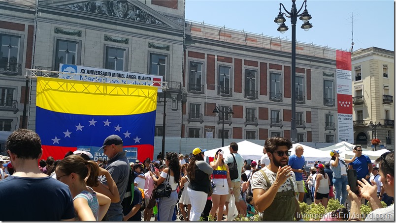 venezolanos en madrid