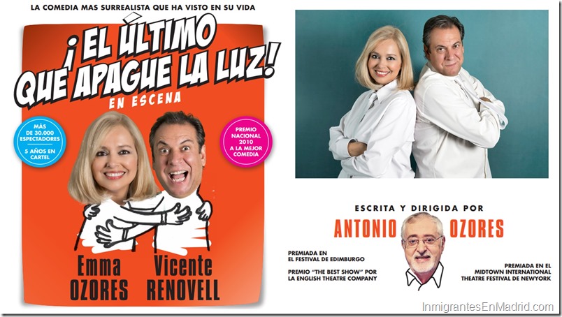 El ultimo que apague la luz - Teatro en Madrid