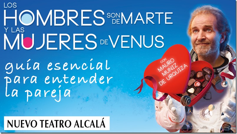 «Los hombres son de Marte y las mujeres son de Venus», hasta el 29 de octubre en Madrid