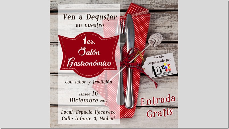 Venezolanos celebran Salón Gastronómico este 16 de diciembre en Madrid