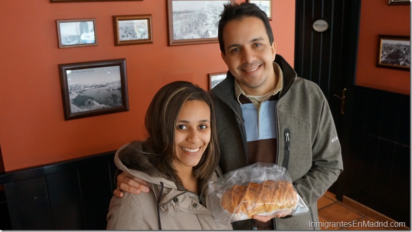 Nuris Fierro deleita paladares en Madrid con su pan de jamón tradicional