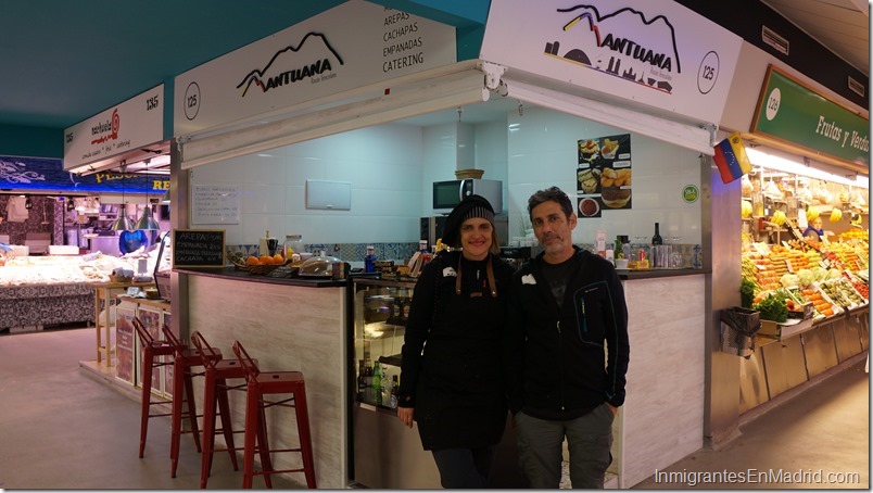 Madrid: En el mercado de Las Ventas está «Mantuana, rincón venezolano» Madrid: En el mercado de Las Ventas está «Mantuana, rincón venezolano»
