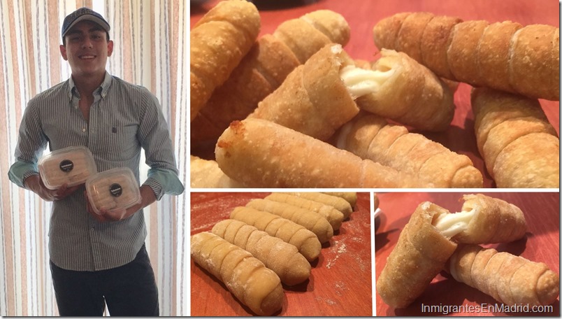 ¿Antojo de tequeños? Los «teketeke» de Emilio se envían a toda España ¿Antojo de tequeños? Los «teketeke» de Emilio se envían a toda España