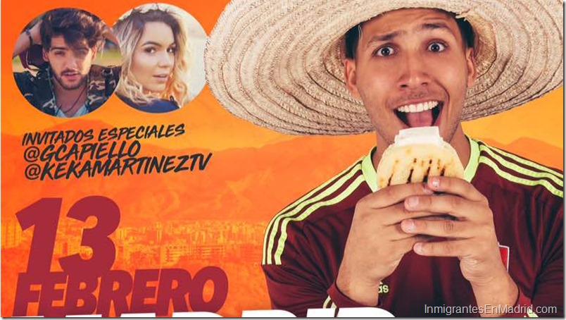 Madrid: Este 13 de febrero no pararás de reír con Lucho Mosqueda, «Venezolano en Venezuela» Madrid: Este 13 de febrero no pararás de reír con Lucho Mosqueda, «Venezolano en Venezuela»