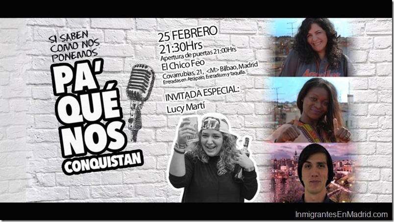 El Humor Latinoamericano encuentra su sitio en Madrid este 25 de febrero