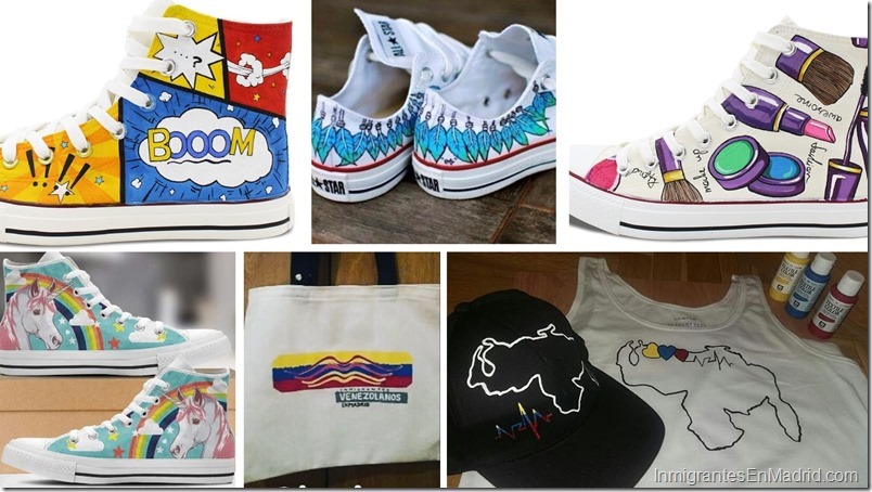 La venezolana Evelyn Rueda personaliza productos con diseños únicos en Madrid La venezolana Evelyn Rueda personaliza productos con diseños únicos en Madrid