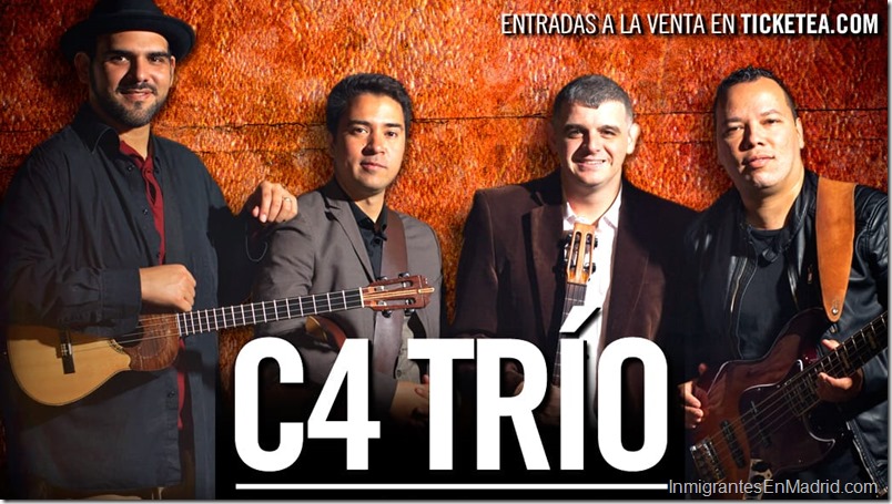 Flyer C4 Trío en Madrid