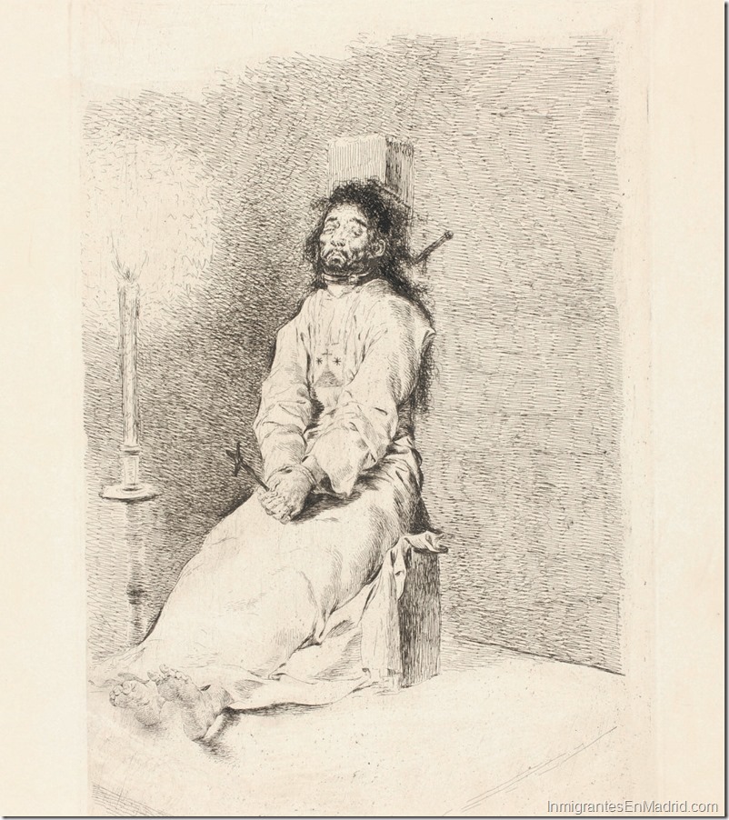 Francisco de Goya_El agarrotado