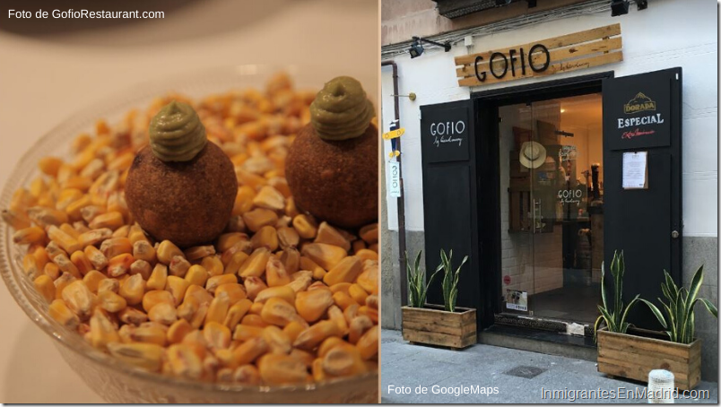 Este restaurante canario con estrella Michelin en Madrid incluye arepas en su menú degustación