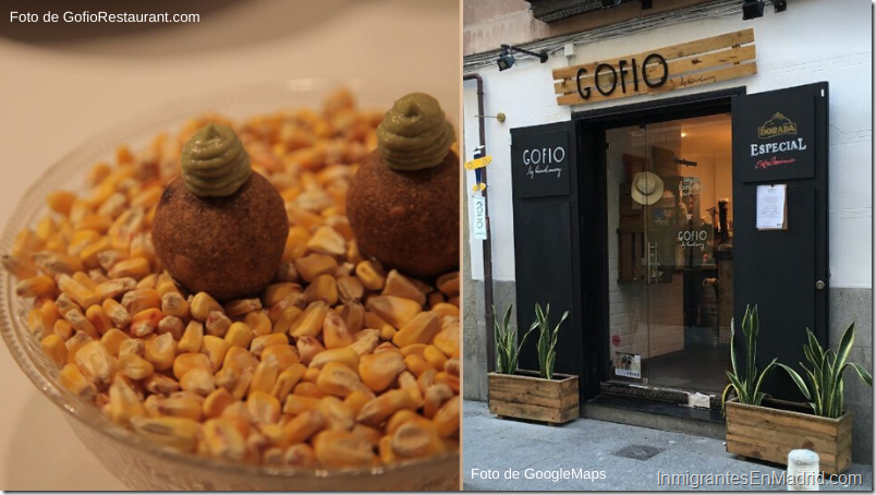 Restaurante Gofio en Madrid